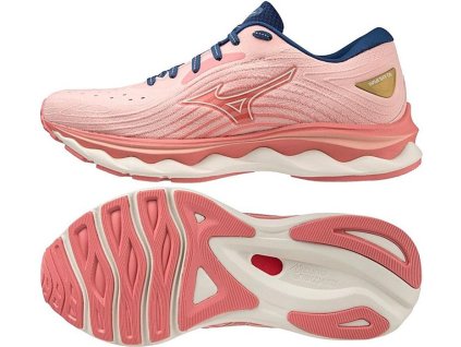 Mizuno Wave Sky 6 női futócipő j1gd220273 (Cipőméret eu - 42, Lábállás normál - neutrális)