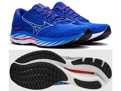 Mizuno WAVE RIDER férfi futócipő 26 J1GC220305 (Cipőméret eu - 46, Lábállás normál - neutrális)