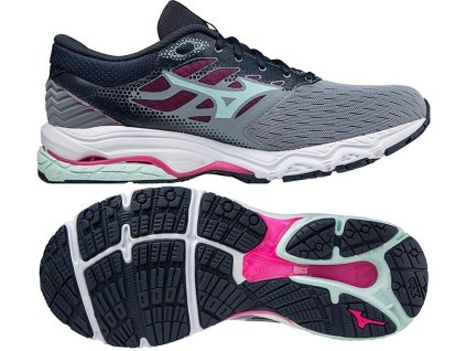 Mizuno Wave Prodigy 3 női futócipő j1gd201043 (Cipőméret eu - 43, Lábállás normál - neutrális)