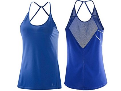 Salomon Elevate Flow Tank (női) ujjatlan futófelső (kék) L40130200 (Ruhaméret S, Szín -)