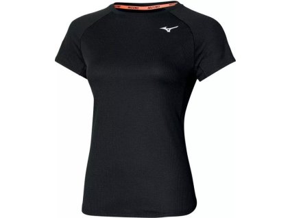 Mizuno Dry Aero női futópóló fekete J2GA170909 (Ruhaméret XS, Szín -)