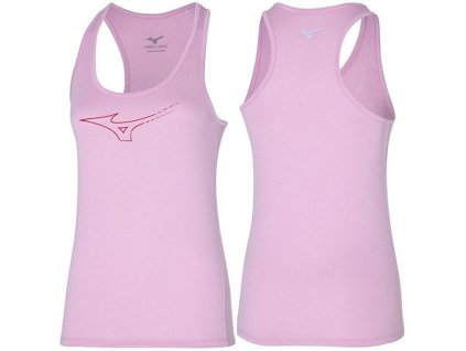 Mizuno halvány pink női futótrikó J2GA220865