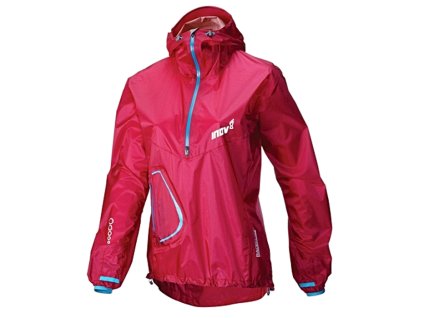 inov-8 AT/C Stormshell női vízálló viharkabát (sötétpiros) (Ruhaméret XS)