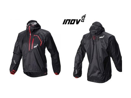 inov-8 Race Elite 150 (férfi) viharkabát (fekete-piros)  5050973840 (Ruhaméret M, Szín -)