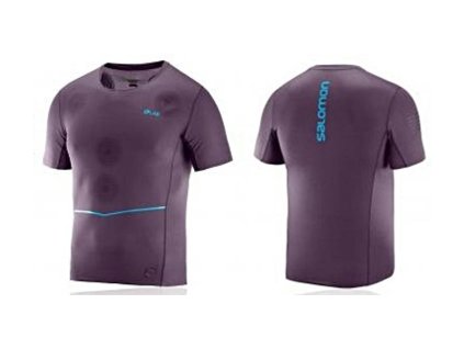 Salomon S-Lab NSO (férfi) futófelső (lila) LC1044600