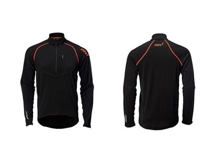 inov-8 Race Elite 185 thermomid (férfi) téli felső (fekete-narancs) 5050973631 (Ruhaméret XS, Szín -)