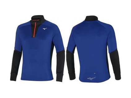 Mizuno Warmalite téli, férfi futópóló kék-fekete J2GC251126