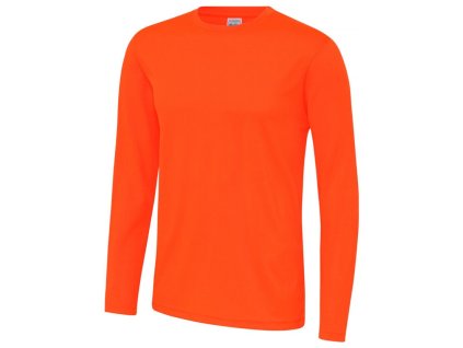 JustCool UPF 40+ UV szűrős hosszú ujjú, nyári póló JC002ORANGE
