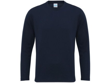 JustCool UPF 40+ UV szűrős hosszú ujjú, nyári póló JC001BLACK