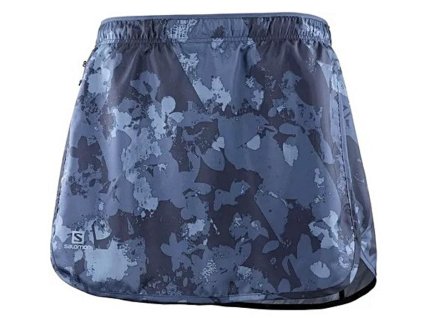 Salomon Agile Skort futóshort és miniszoknya (kék) L40128900 (Ruhaméret XS, Szín -)