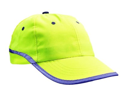 Cerva, sárga Fényvisszaverős baseball sapka. (Ruhaméret -, Szín sárga)