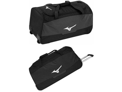 Mizuno görgős nagyméretű sporttáska 33GD801619 (Ruhaméret -, Szín fekete)