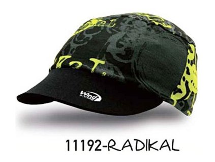 WDX Radikal UV szűrős állítható méretű futósapka 11192 (Ruhaméret -, Szín -)