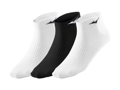 Mizuno DryLite®  futózokni 3 pár fekete - fehér - fehér 67UU95099 (Ruhaméret S, Szín -)