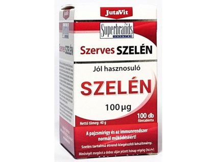 Jutavit  szerves szelén tabletta (100db) (Íz ismeretlen)