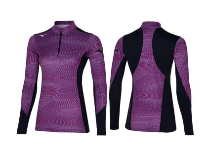 Mizuno Breath Thermo® lila, női aláöltözet felső A2GA170168