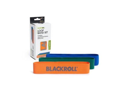 BLACKROLL LOOP BAND Set- TEXTILBE SZŐTT GUMIHUROK SZETT (3ELLENÁLLÁS) A001028 (Ruhaméret -, Szín -)