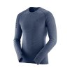 Salomon Pulse Seamless LS Tee (szürke) L4040500 s (Ruhaméret S, Szín -)