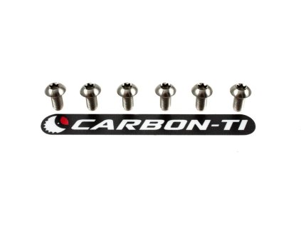 6823 carbon ti x rotor titanium bolt kit