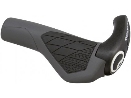 ERGON gripy gs2 závodní mtb s kompaktními rohy - s black