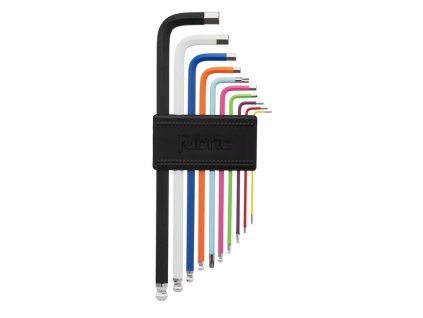 Fabric hex key set mini tool - black