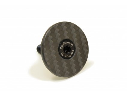 CARBON-TI víčko představce x-cap - carbon black matte