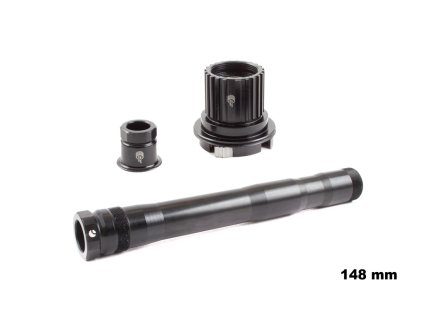 7231 carbon ti conversion kit frewheel micro spline 12s 148 axle axle end
