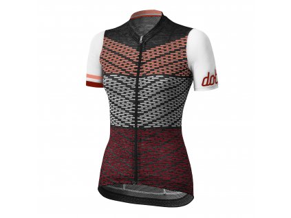 Dámský cyklistický dres Dotout Flash - Black