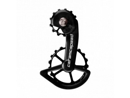 Ceramicspeed oversized kladka pro Shimano 9100/r8000 - black (Barva Black)