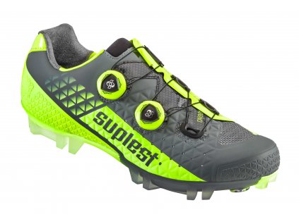 Suplest mtb tretry crosscountry pro edge 3 - neon yellow