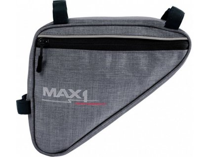 MAX1 rámová brašna triangle - šedá l