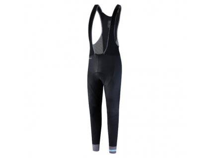 Dotout zimní cyklistické kalhoty glacier bib tight - black
