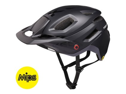 KED sportovní all mountain enduro přilba pector s mips technologií - black m 52-58 cm