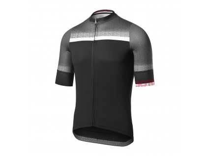 Cyklistický dres Dotout Rainbow Jersey - black-white