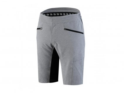 Pánské MTB kraťasy Dotout Phantom Pant Melange Light Grey