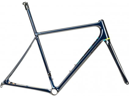 OPEN kovový silniční rám s vidlicí min.d - midnight blue l