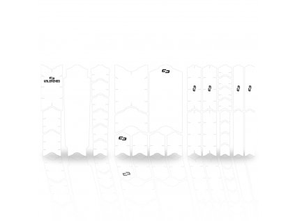 Unleazhed ochranná fólie e-frame unscratch pro elektrokola - čirá lesklá