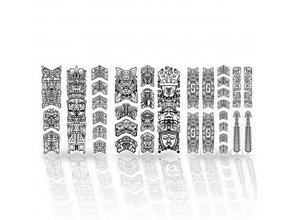 Unleazhed ochranné fólie frame unscratch bp01 xxl - eldorado black glossy