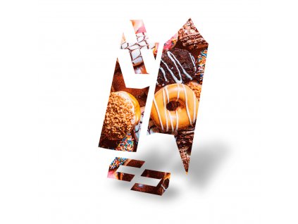 Unleazhed polep blatníku m02 skin sticker - more donuts