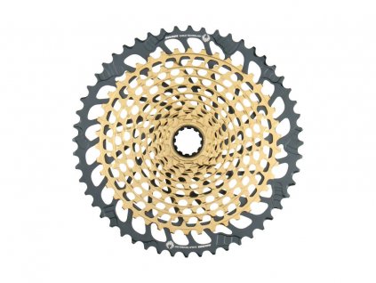 sram xx1 eagle cassette 12 speed x dome xg 1299 10 52 teeth gold