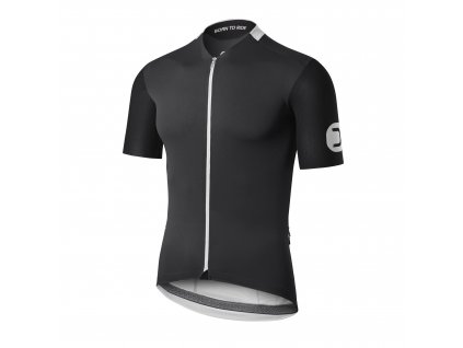 Cyklistický dres Dotout Ride - Black/white