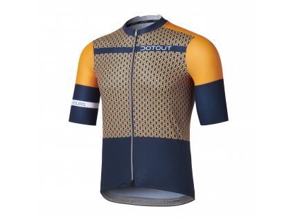 Cyklistický dres Dotout Avant Jersey-blue-orange