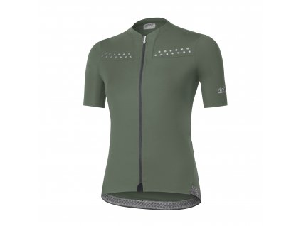 Dámský cyklistický dres Dotout Star W Jersey-green