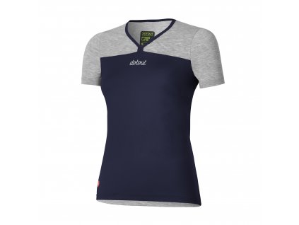 Dámský cyklistický dres Dotout Flip W T-Shirt-blue