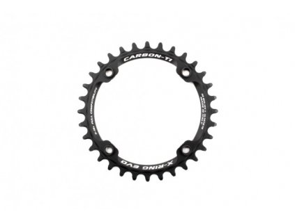 CARBON-TI X-RING BLACK  EVO (POČET ZUBŮ 36)