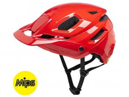 509738 3 157856 3 prilba ked pector mips m fiery red matt 52 58 cm