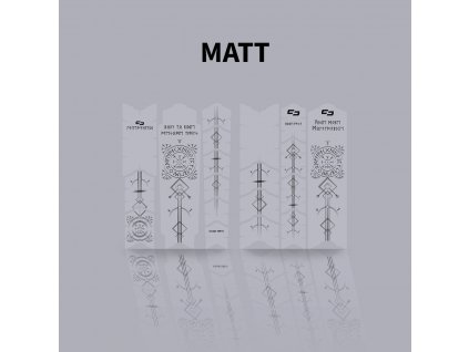 Unleazhed ochranné fólie frame unscratch - black matt