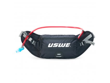 USWE ergonomicky tvarovaná ledvinka s pitným vakem zulo 2 - carbon black