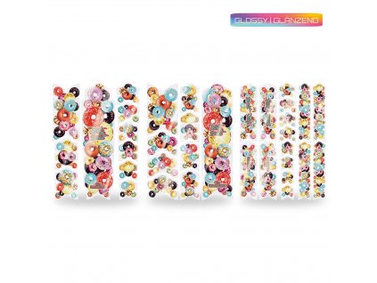 UNLEAZHED ochranné fólie frame unscratch bp01-xxl-glossy - donut color