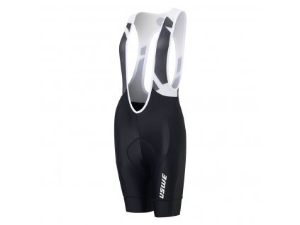 USWE dámské cyklistické kalhoty grus gravel bib shorts - black